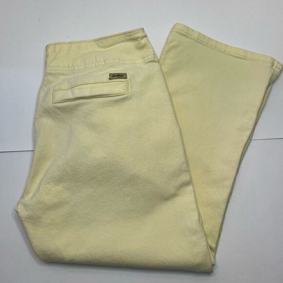 Levi STRAUSS Crop Jeans Yellow 4 - Picture 1 of 10